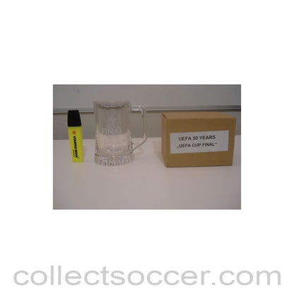 2004 - UEFA 50 Years UEFA Cup Final 2004 beer glass