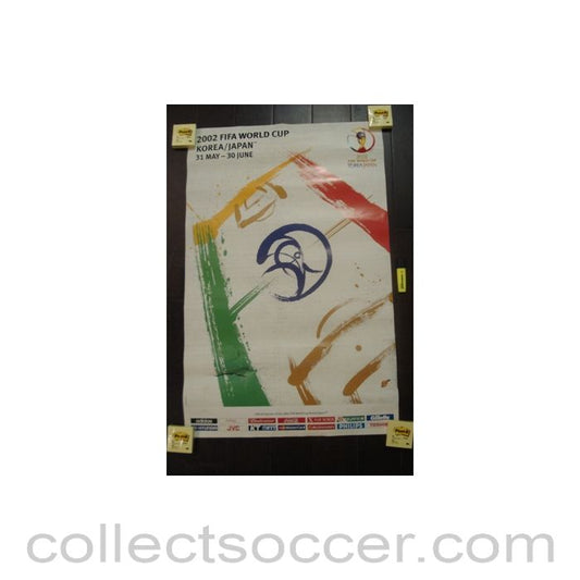 2002 World Cup Official Poster, reduced price