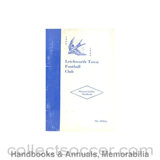 1906 - Letchworth Town Diamond Jubilee Handbook 1906-1966