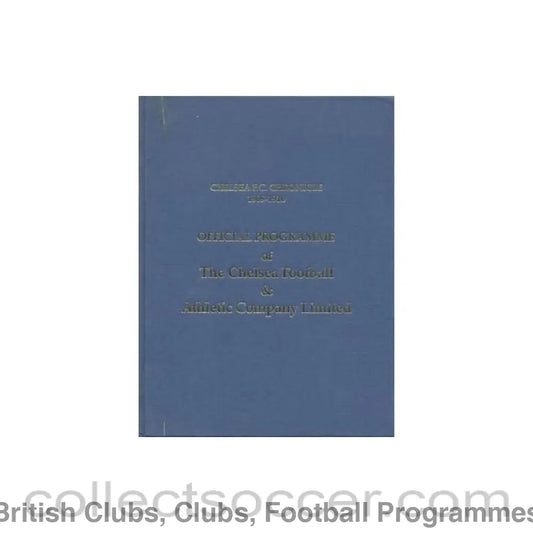 1909 - Chelsea Chronicle 1909-1910 Official Programmes ofChelsea F.C. Limited Facsimile Edition
