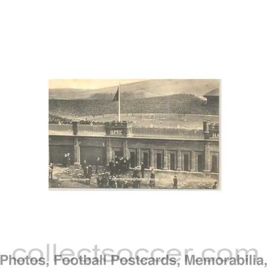 1910 - Hampden Park Stadium Glasgow - International Football Match 1910 - podtcard