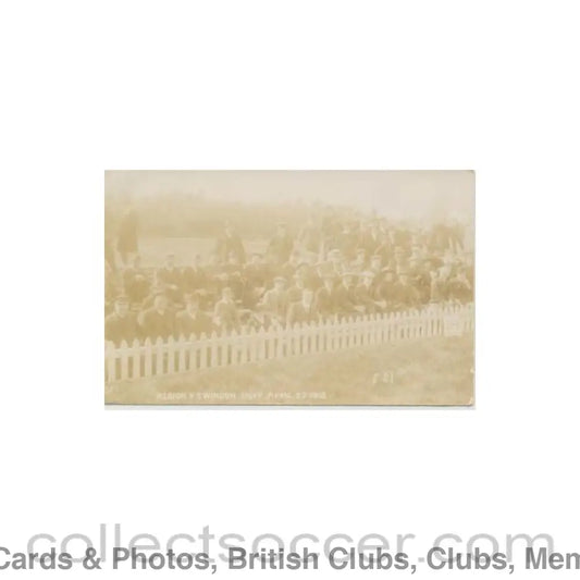 1912 - Brighton & Hove Albion v Swindon postcard 27/04/1912