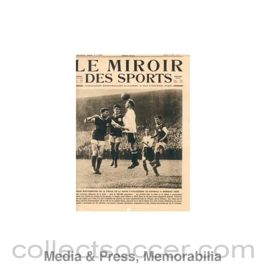 1923 Le Miroir Des Sports - Original French Magazine with 23 photos 03/05/1923