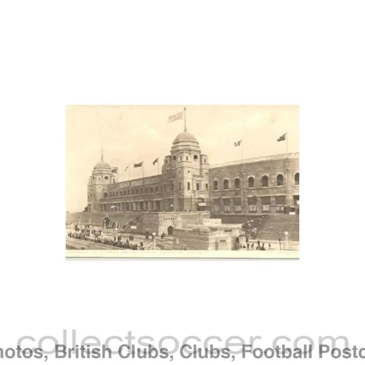 1924 - Entrance to Stadium British Empire Exhibition 1924 at Wembley postcard
