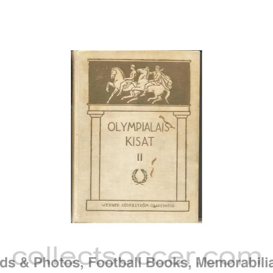 1924 Olympics I By Werner Soderstrom book