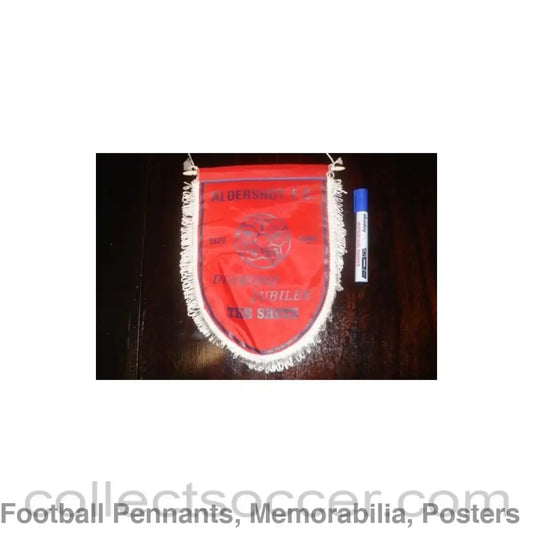 1926 - Aldershot Diamond Jubilee 1926-1986 Pennant