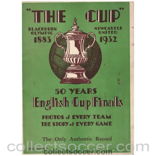 1932 - 1883-1932 50 years of the FA Cup