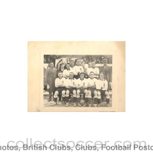 1934 - Ramsgate Football Club team photograph of Season 1934-1935
