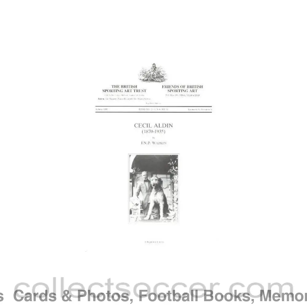 1935 - Album about Cecil Aldin (1870-1935) by J.N.P. Watson published by The British Sporting Art Trust
