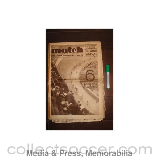1936 - Match - French Magazine of 13/10/1936