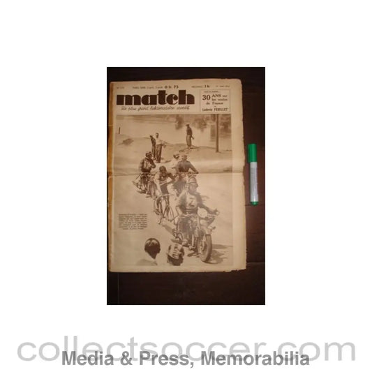 1937 - Match - French Magazine of 01/06/1937 taped