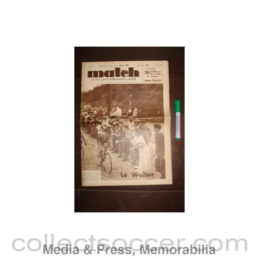 1937 - Match - French Magazine of 08/06/1937