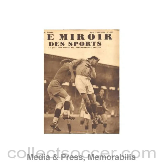 1938 - Le Miroir Des Sports - French Magazine of 14/06/1938