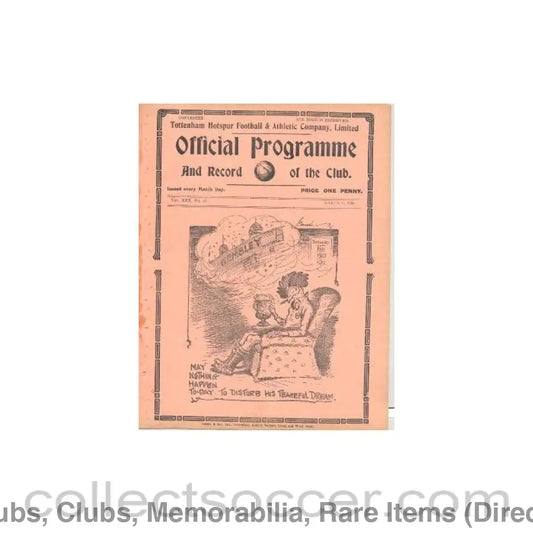 1938 - Tottenham V Sunderland 05/03/1938 F.A. Cup