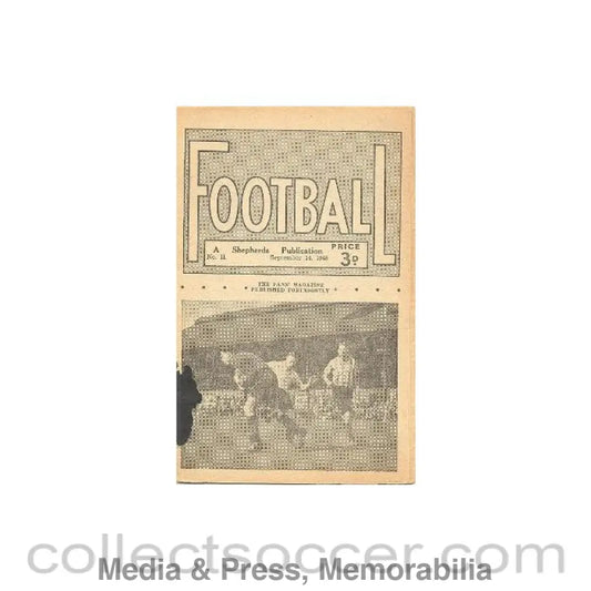 1946 - Football - The Fans’ Magazine Published Fortnightly - 14/09/1946