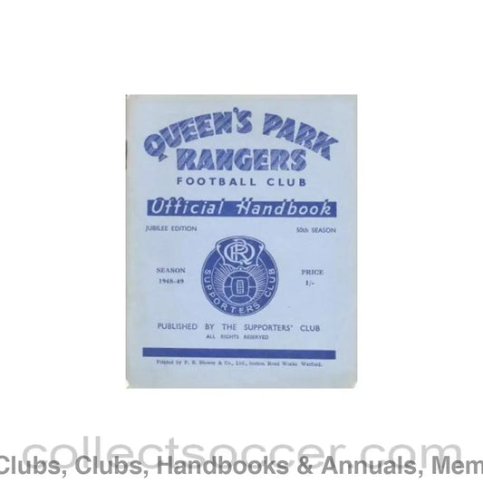 1948 - Queen’s Park Rangers handbook 1948-1949