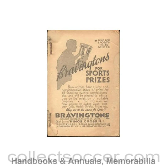 1948 - Sunday Chronicle Football Annual 1948-1949