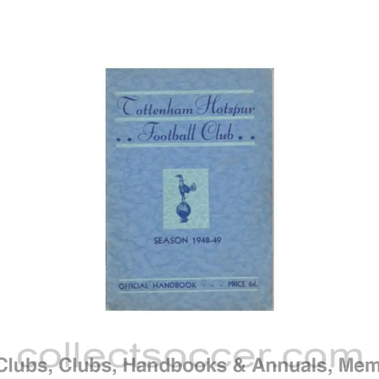 1948 - Tottenham Hotspur Handbook 1948-1949