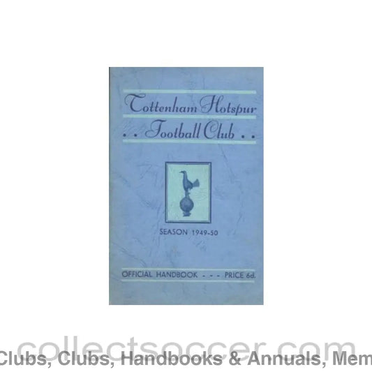 1949 - Tottenham Hotspur Handbook 1949-1950