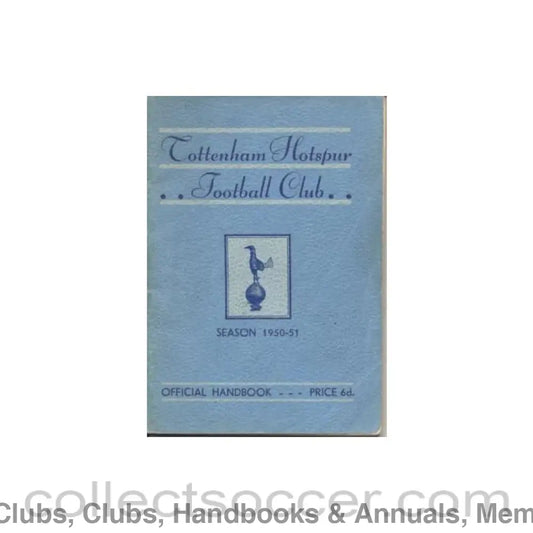 1950 - Tottenham Hotspur Handbook 1950-1951