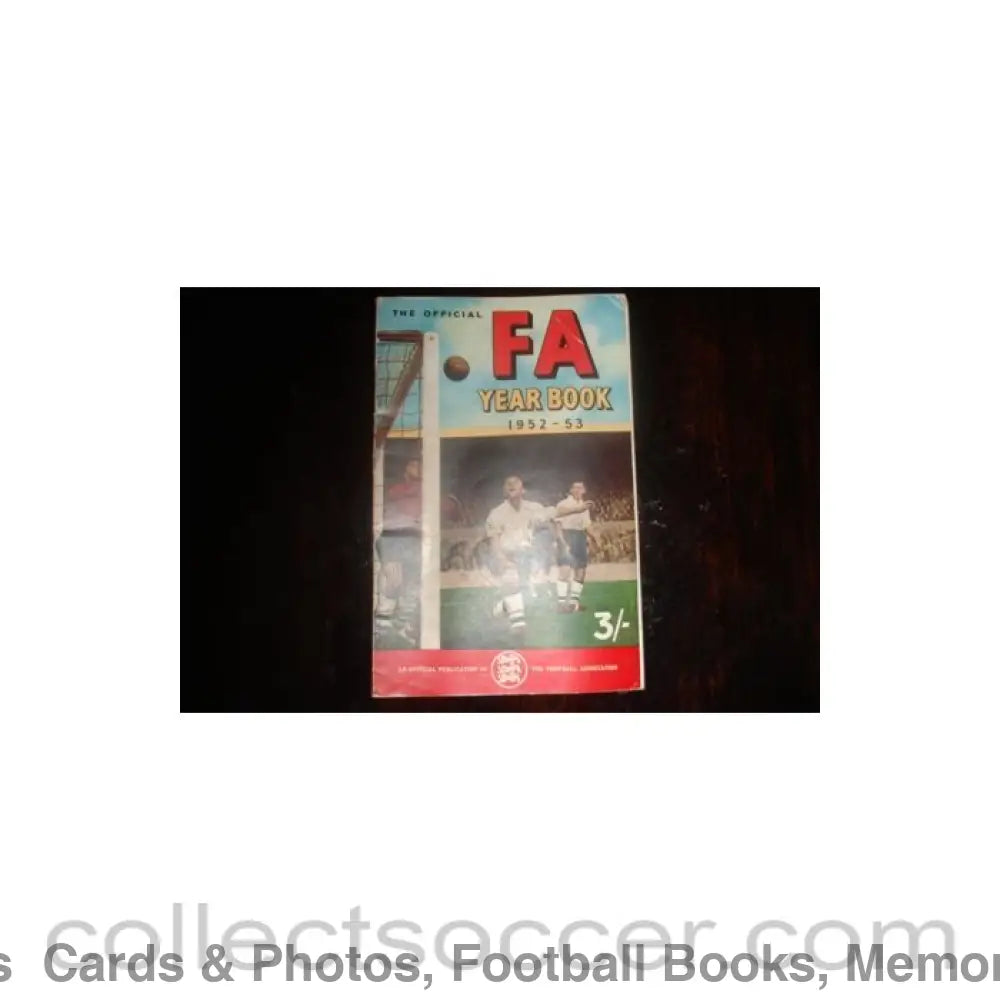 1952-1953 The Official FA Year Book