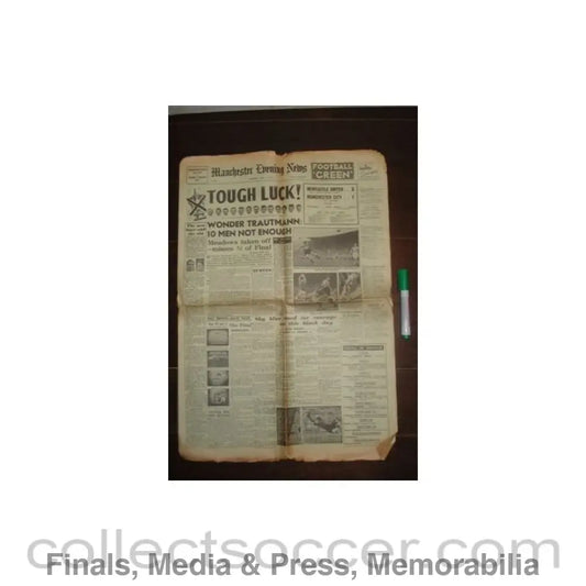1955 - Manchester Evening News of 07/05/1955 covering the 1955 FA Cup Final