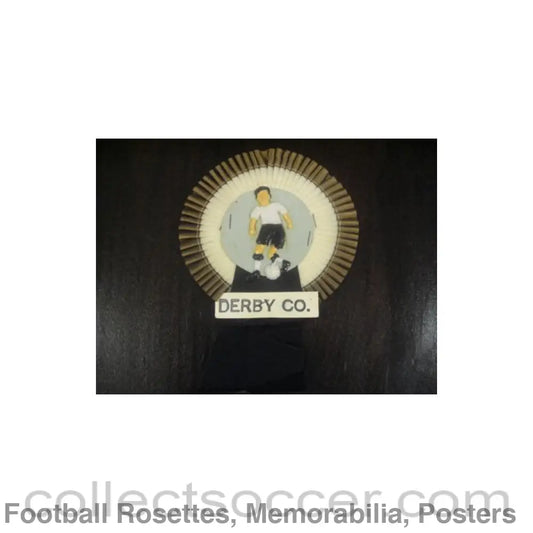 1960 - Derby County Vintage Rosette of 1960’s