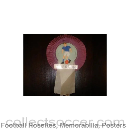 1960 - Everton Vintage Rosette 1960’s