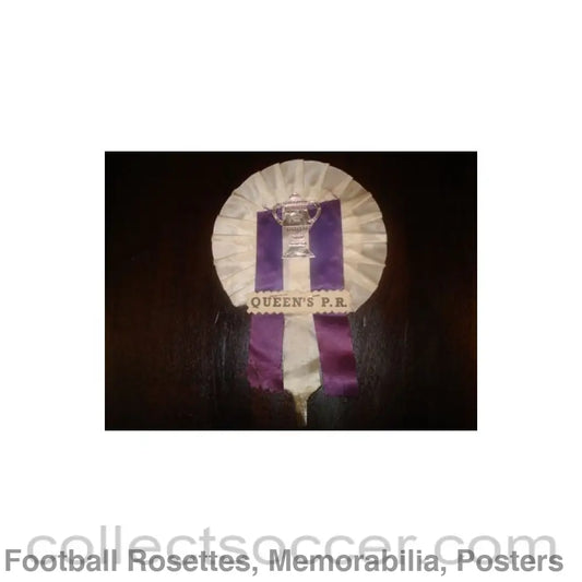 1960 - Queens Park Rangers Vintage Rosette of 1960’s
