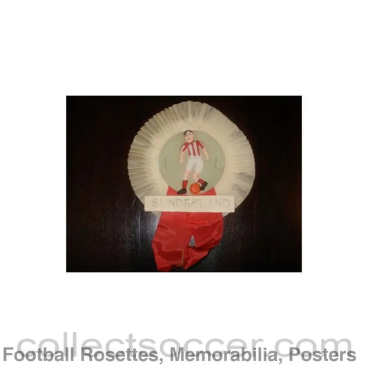 1960 - Sunderland Vintage Rosette of 1960’s