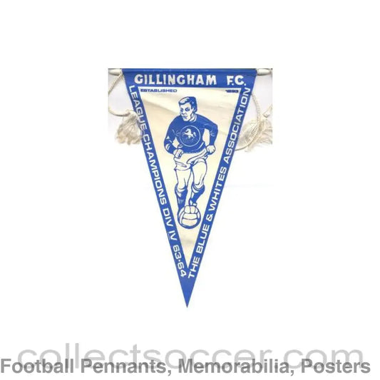 1963 - Gillingham League Champions 1963-1964 Pennant