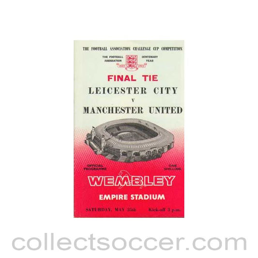1963 FA Cup Final Programme, reduced price
