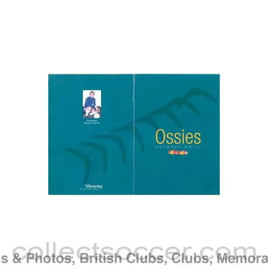 1964 - Ossies Menu Peter Osgood Chelsea 1964-1978
