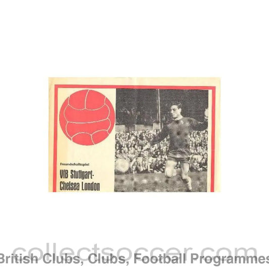 1965 - Stuttgart vChelsea official programme 27/07/1965