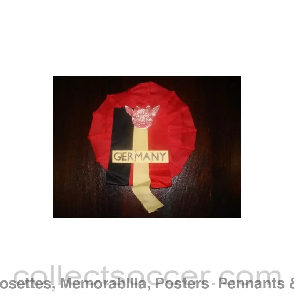 1966 - Germany Vintage Rosette World Cup England 1966