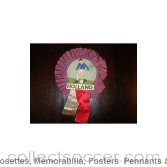 1966 - Holland Vintage Rosette Vintage Rosette World Cup England 1966