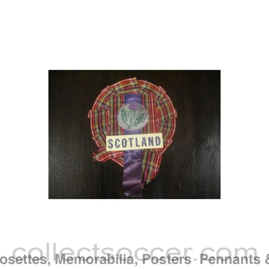 1966 - Scotland Vintage Rosette World Cup England 1966