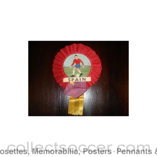1966 - Spain Vintage Rosette World Cup England 1966