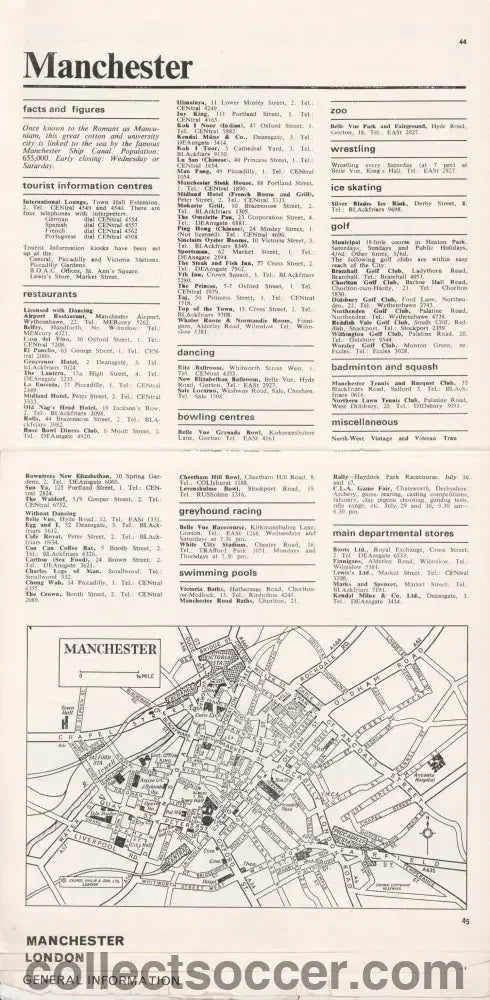 1966 World Cup City Guide - Collect Soccer