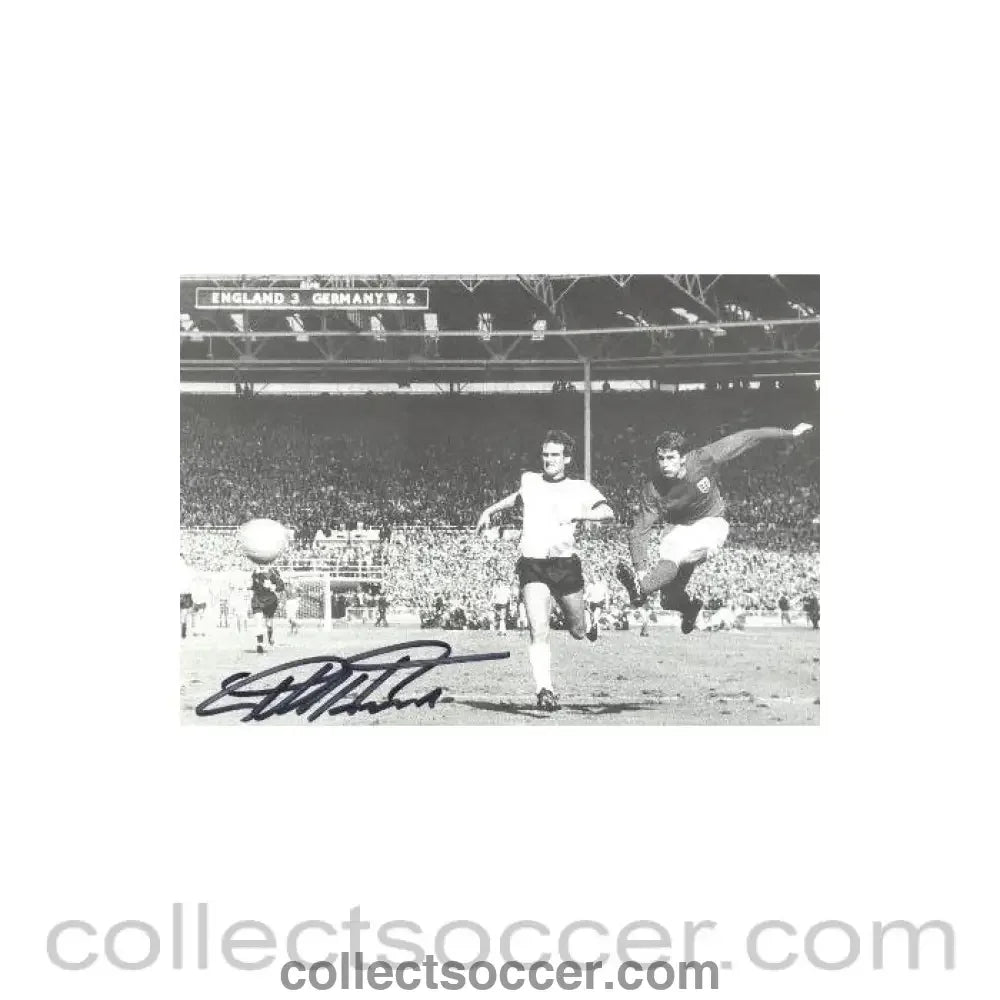 1966 World Cup Final Geoff Hurst Signed Photo