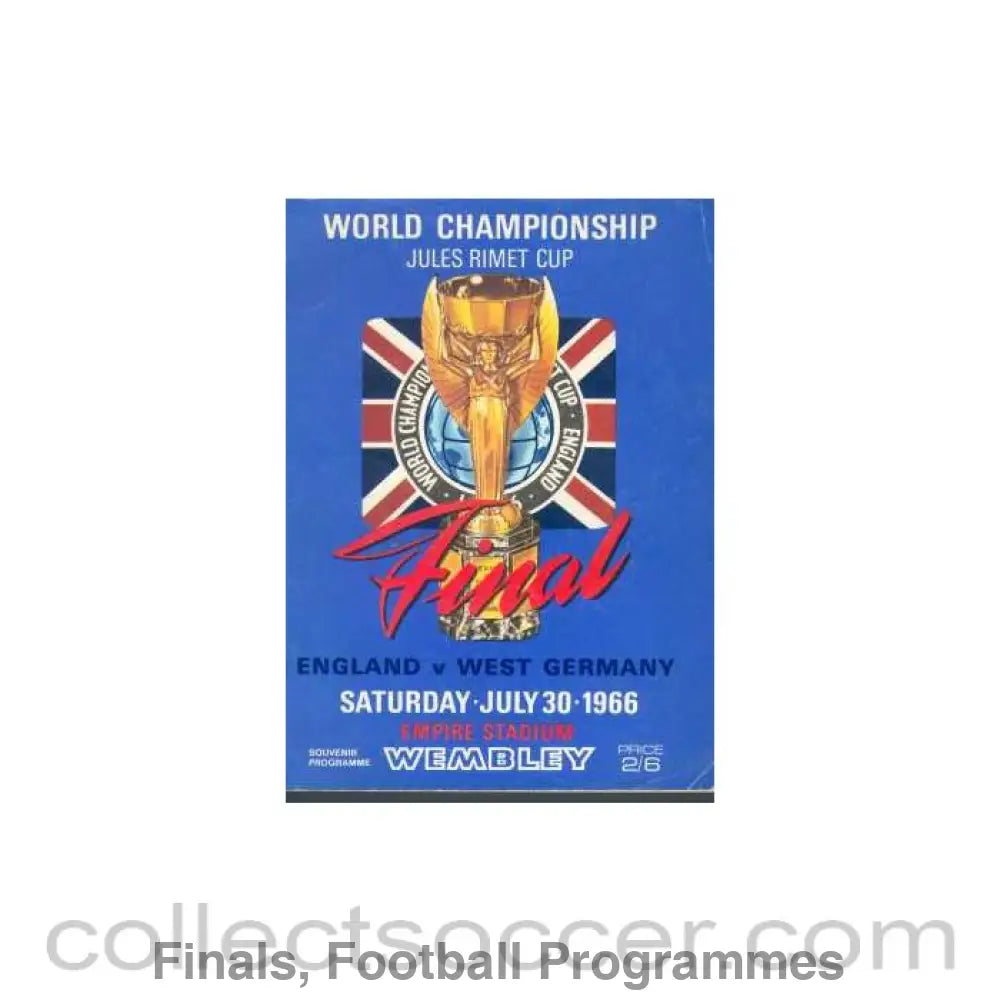 1966 World Cup Final Programme