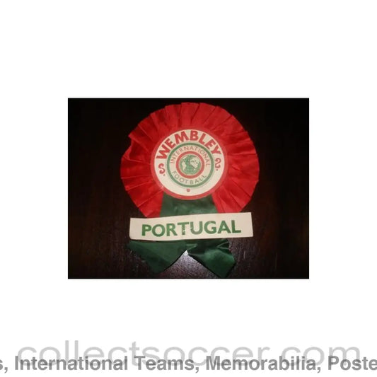1966 World Cup Portugal Vintage Rosette