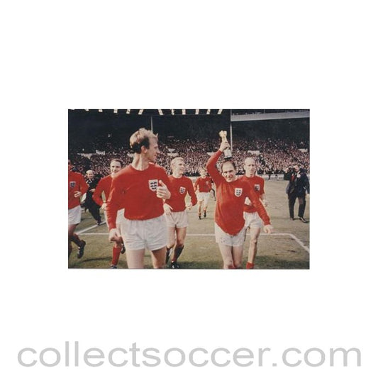 1966 World Cup Final modern reproduction colour photograph