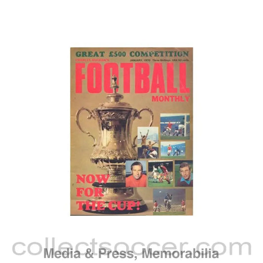 1970 - Football Monthly magazine of January 1970