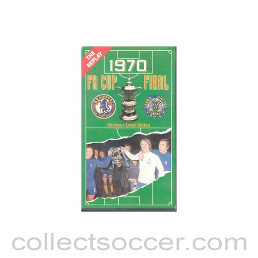 1970 FA Cup Final Chelsea v Leeds United Video Tape Cassette - The Replay!