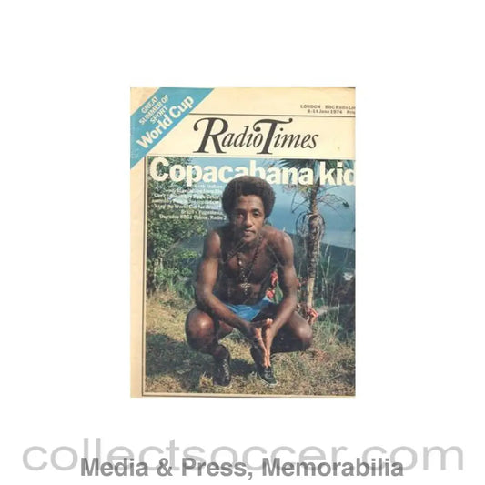 1974 - Radio Times magazine 8-14/06/1974 covering Word Cup 1974