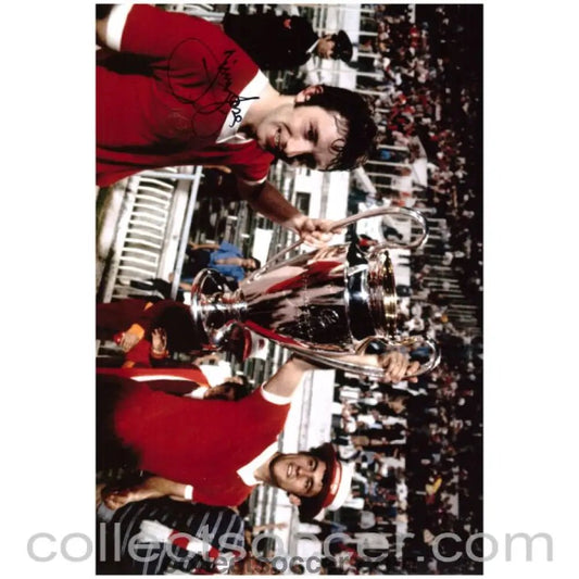 1977 - Liverpool - Jimmy Case Original Signed Photo - Collect Soccer