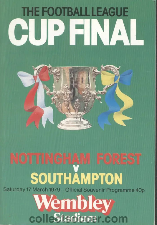 1979 League Cup Final Fully Signed by Southampton