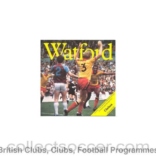 1980 - Watford vChelsea official programme 27/09/1980