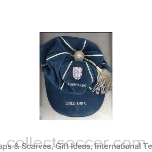 1982 England Cap v Luxembourg